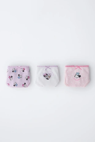 2-6 лет/набор из трех трусов MINNIE MOUSE & DAISY © DISNEY- Заказать в России