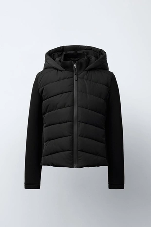 Стеганая куртка, рукава из неопрена- Заказать в России