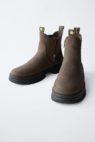 Ботинки с петельками- Заказать в России