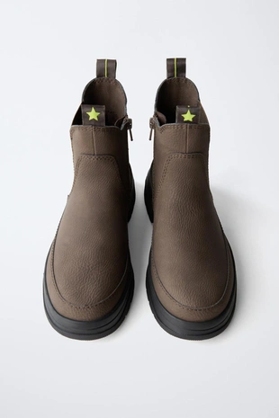 Ботинки с петельками- Заказать в России