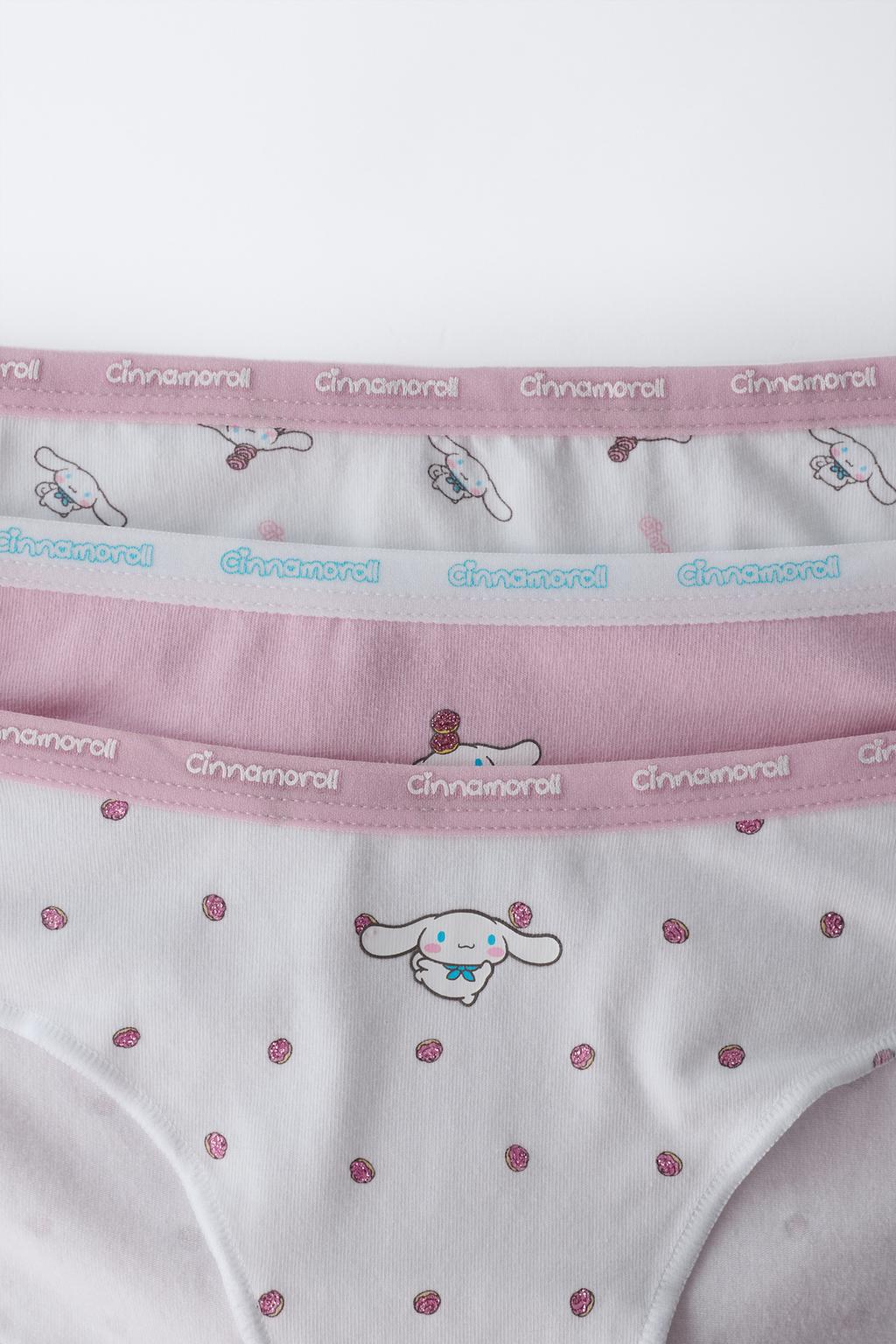 6-14 ЛЕТ / НАБОР ИЗ ТРЕХ ТРУСОВ CINNAMOROLL © SANRIO