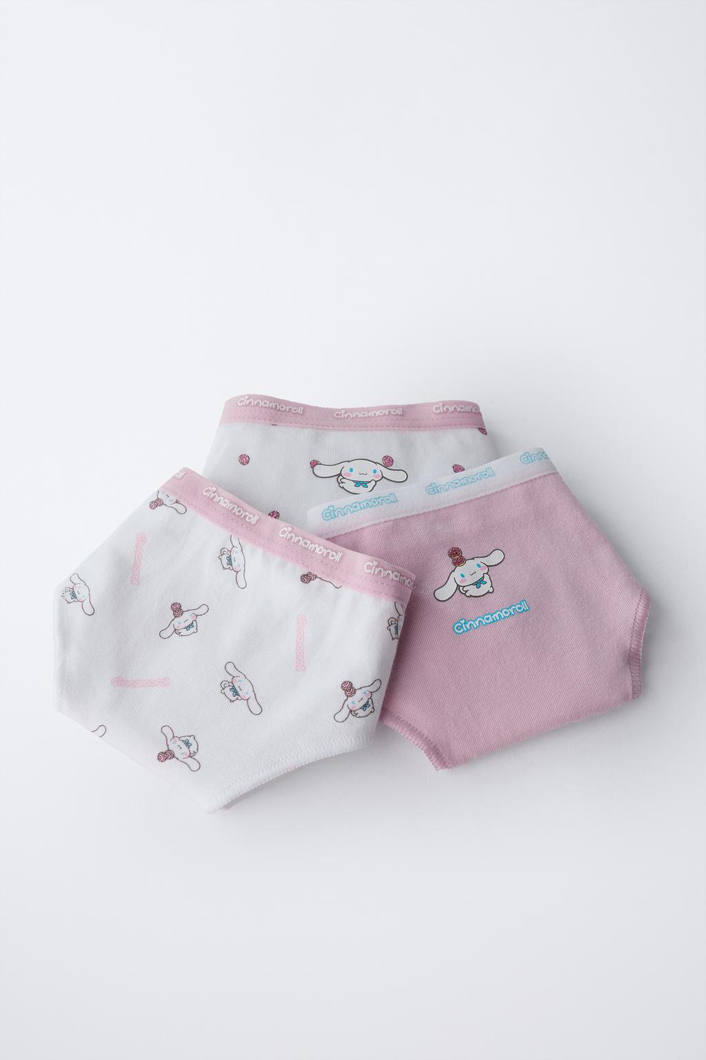 6-14 ЛЕТ / НАБОР ИЗ ТРЕХ ТРУСОВ CINNAMOROLL © SANRIO