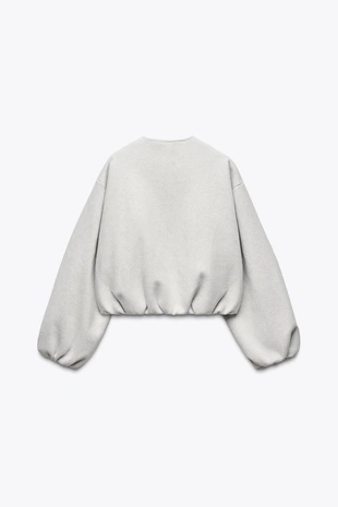 Бомбер из мягкой ткани