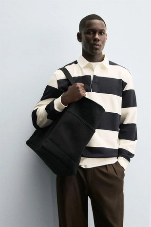 Толстовка-поло с контрастным воротником- Заказать в России