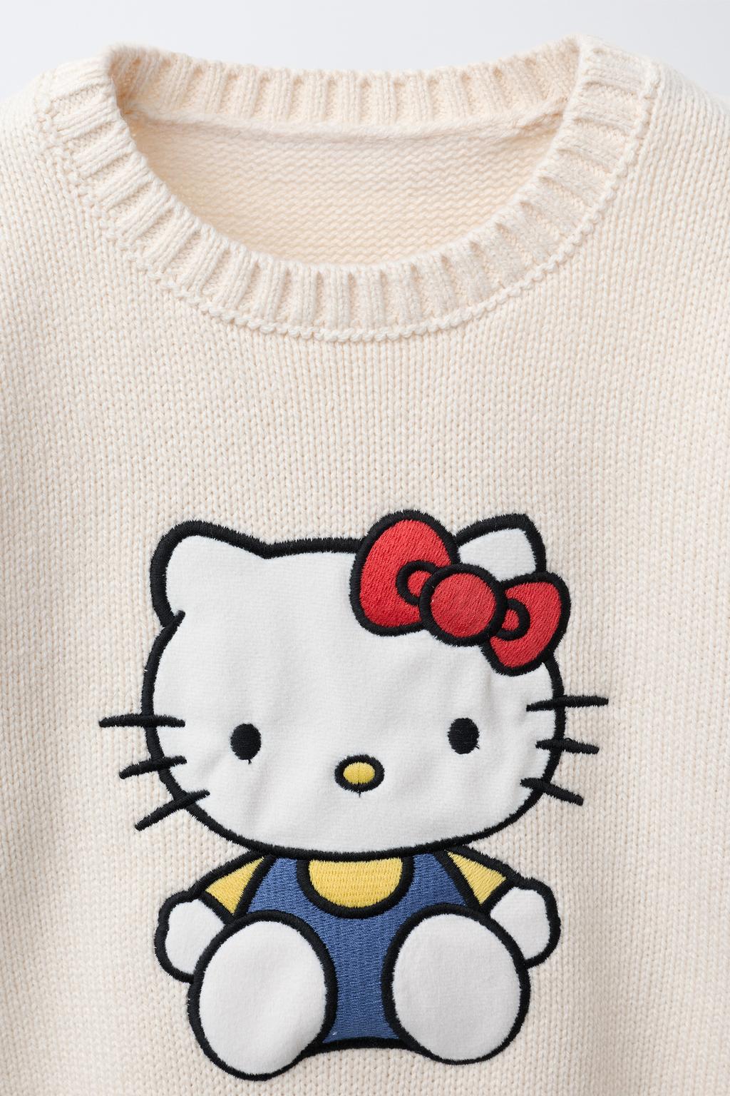 ВЯЗАНЫЙ ДЖЕМПЕР HELLO KITTY © SANRIO