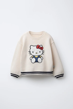 Вязаный джемпер HELLO KITTY © SANRIO- Заказать в России
