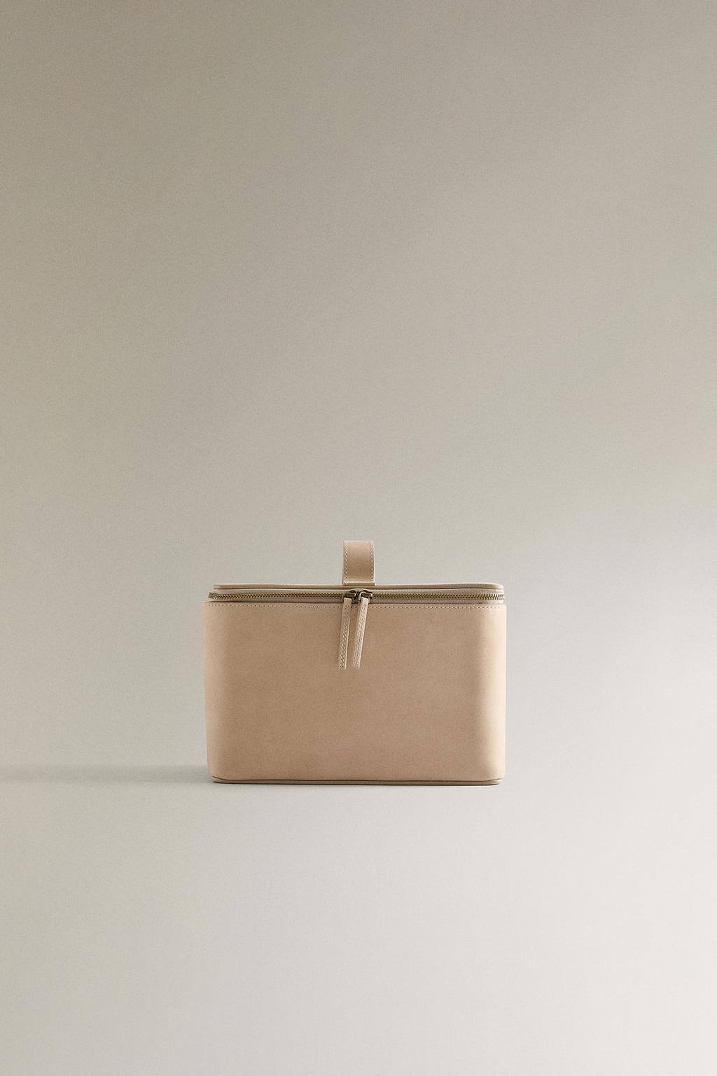 Косметичка из замши nubuck leather