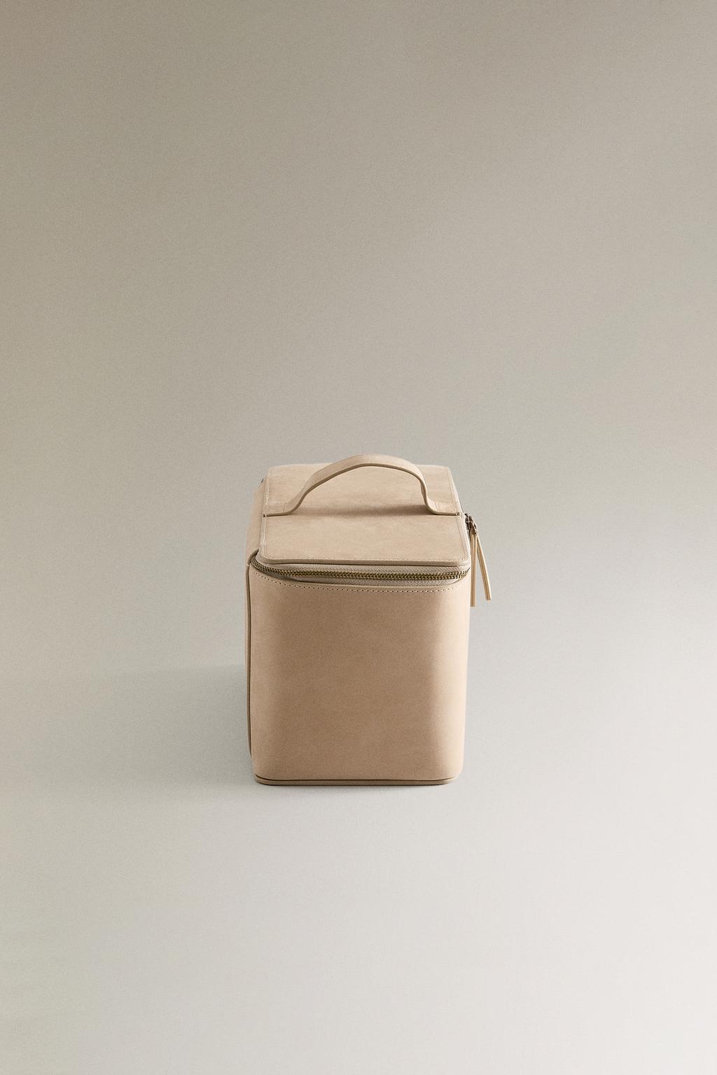 Косметичка из замши nubuck leather