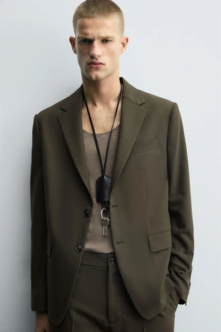 Костюмный блейзер SLIM FIT- Заказать в России