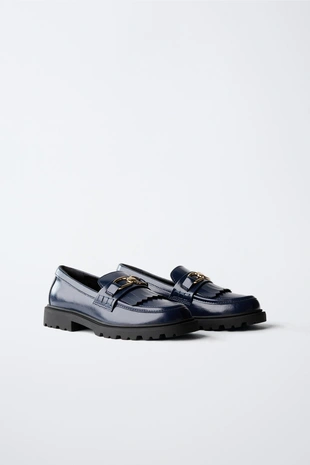 Лоферы с бахромой- Заказать в России