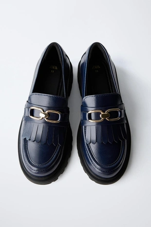 Лоферы с бахромой- Заказать в России