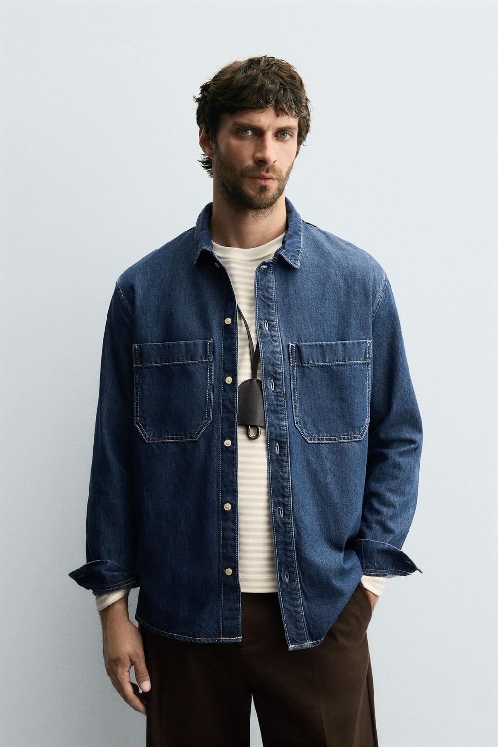 ДЖИНСОВАЯ РУБАШКА REGULAR FIT