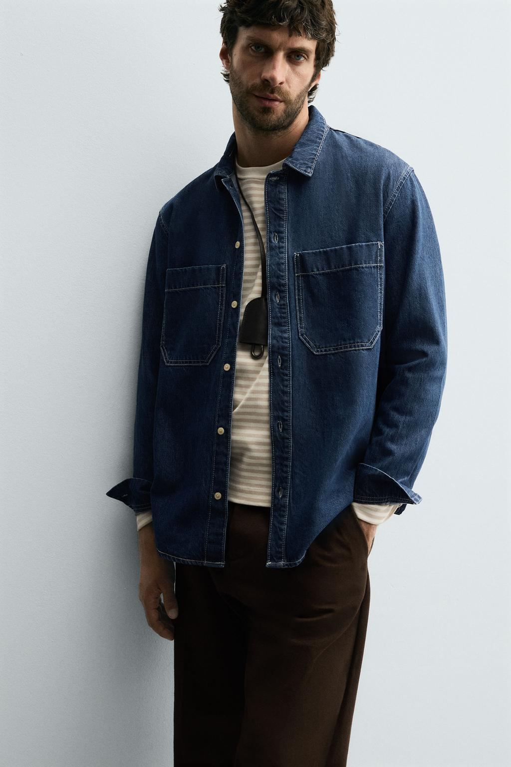ДЖИНСОВАЯ РУБАШКА REGULAR FIT