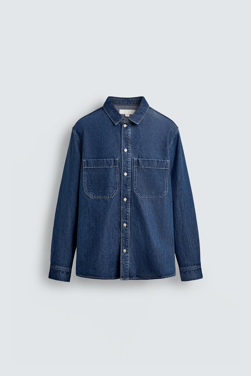 ДЖИНСОВАЯ РУБАШКА REGULAR FIT