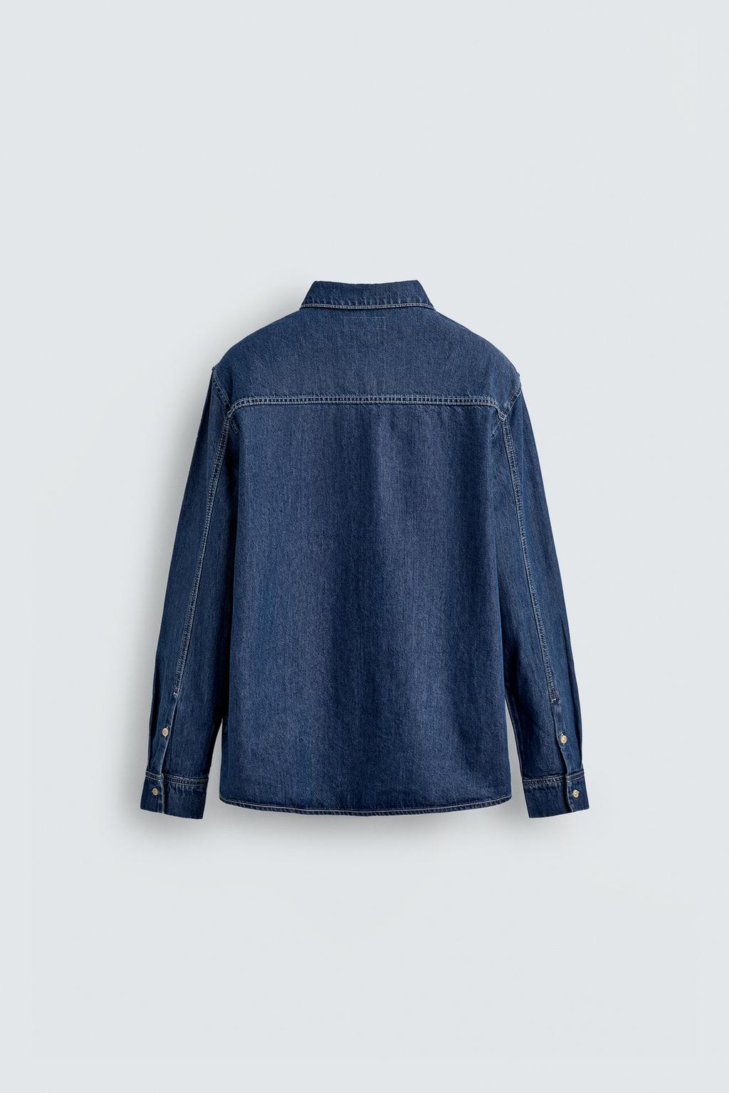 ДЖИНСОВАЯ РУБАШКА REGULAR FIT