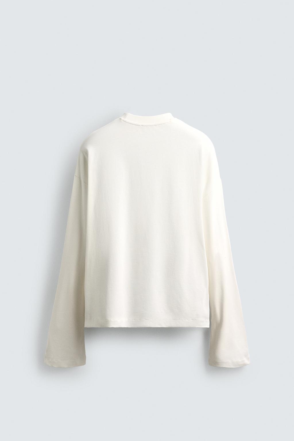 ФУТБОЛКА С ВЫШИВКОЙ BOXY FIT