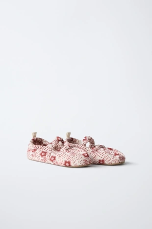 Балетки с деталью - Заказать в России