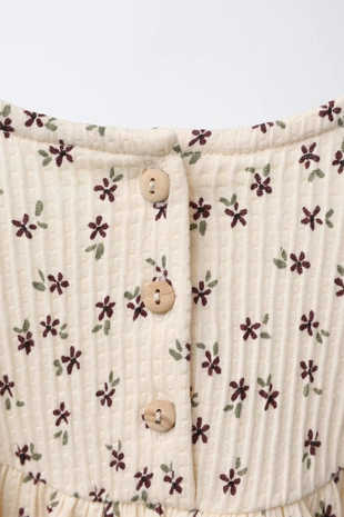 Платье с цветочным принтом- Заказать в России