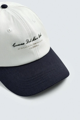 Кепка с комбинированной вышивкой- Заказать в России