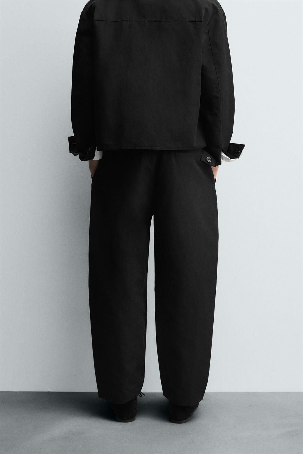БРЮКИ RELAXED FIT СО СКЛАДКАМИ