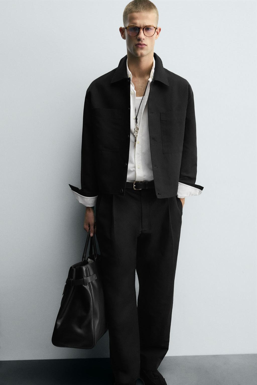 БРЮКИ RELAXED FIT СО СКЛАДКАМИ