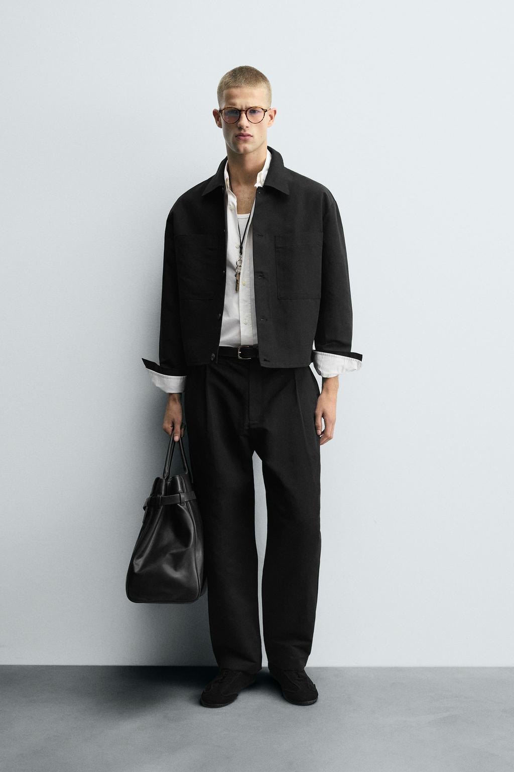 БРЮКИ RELAXED FIT СО СКЛАДКАМИ