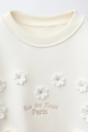 Толстовка с цветами - Заказать в России