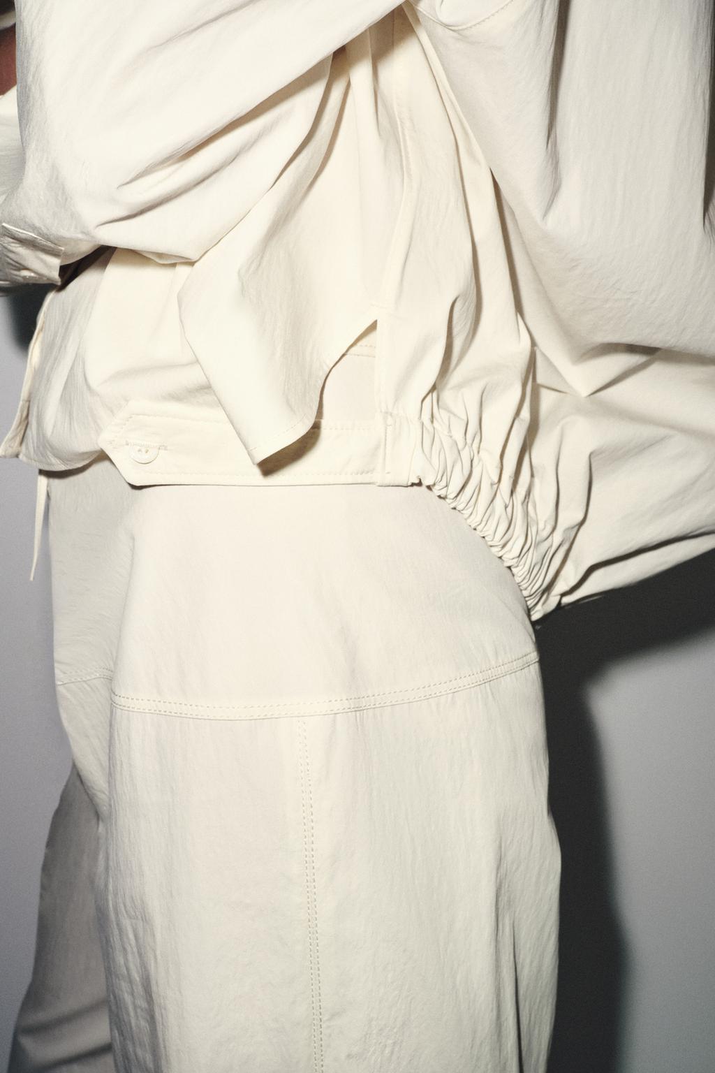 БРЮКИ ZW COLLECTION С МОЛНИЕЙ СЗАДИ