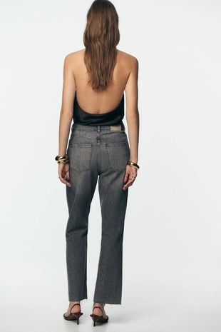 Джинсы Z.02 STRAIGHT ANKLE с высокой посадкой- Заказать в России