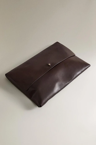 Кожанный клатч-кейс- Заказать в России