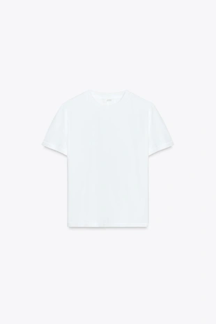 Футболка из мерсеризованного хлопка