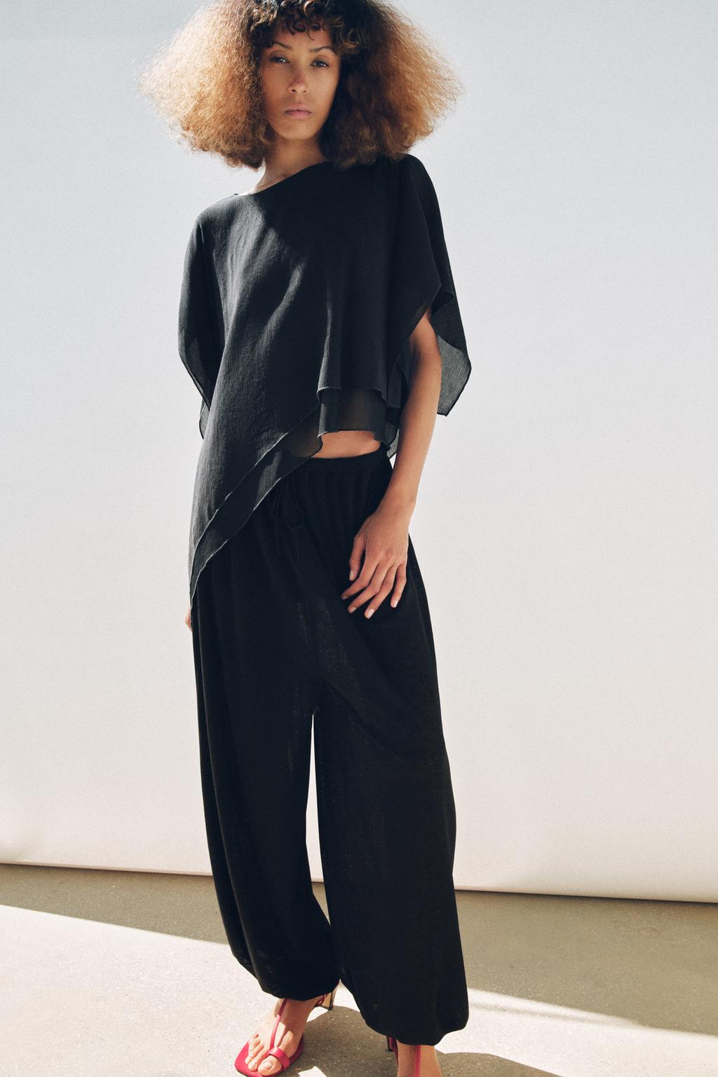 FLOWING BALLOON TROUSERS