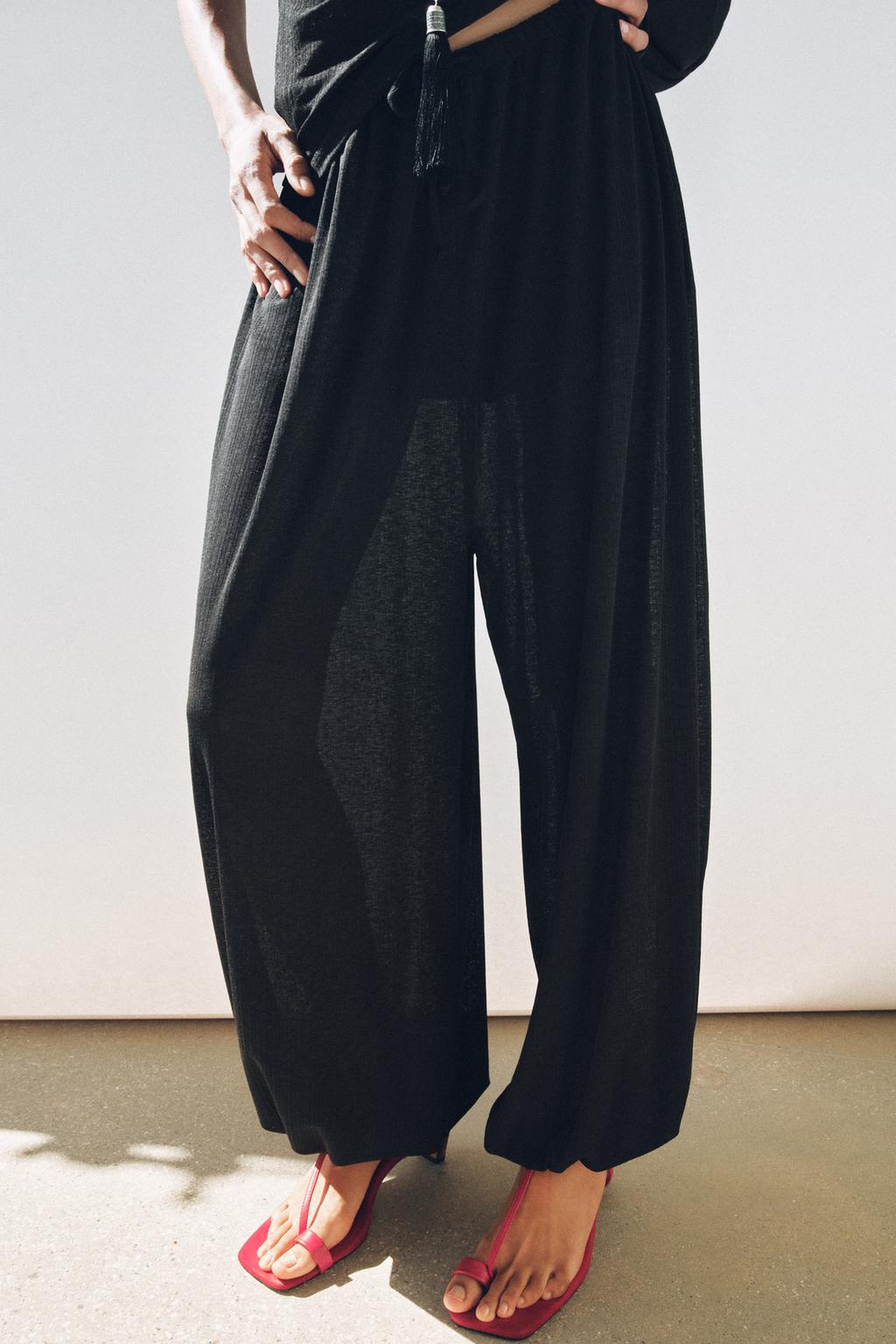 FLOWING BALLOON TROUSERS