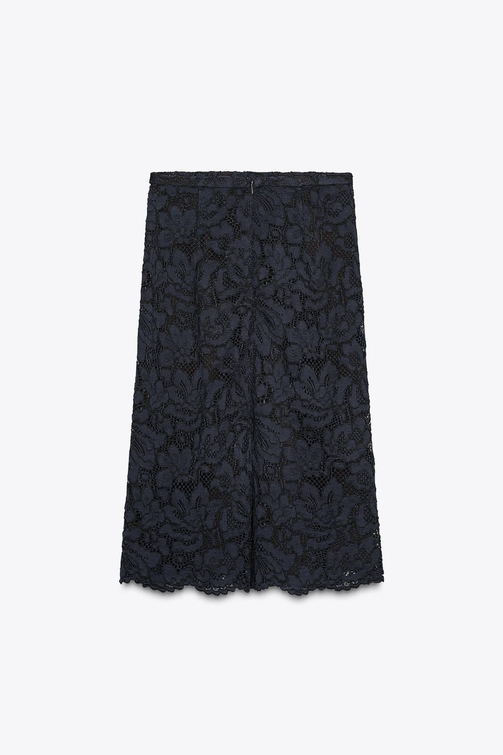 ЮБКА МИДИ КРУЖЕВНАЯ — ZW COLLECTION