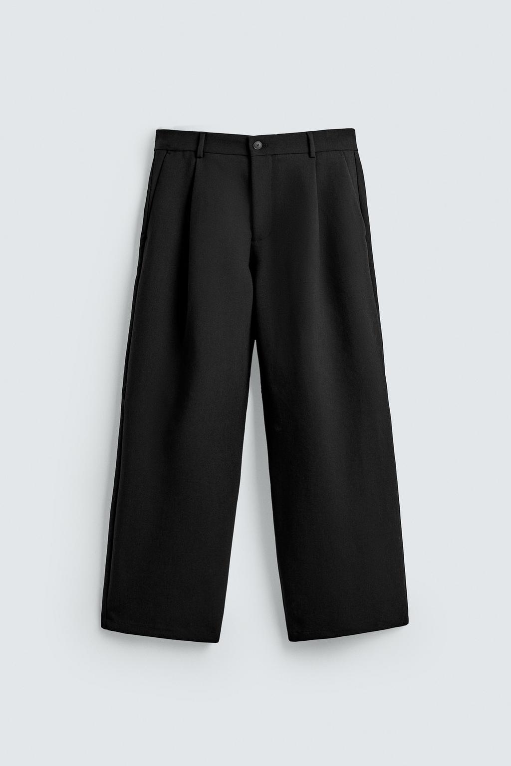 БРЮКИ RELAXED FIT СО СКЛАДКАМИ