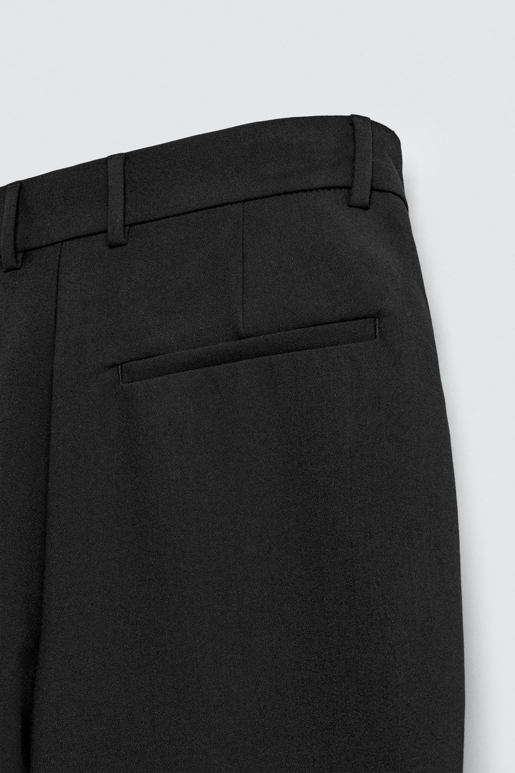 БРЮКИ RELAXED FIT СО СКЛАДКАМИ