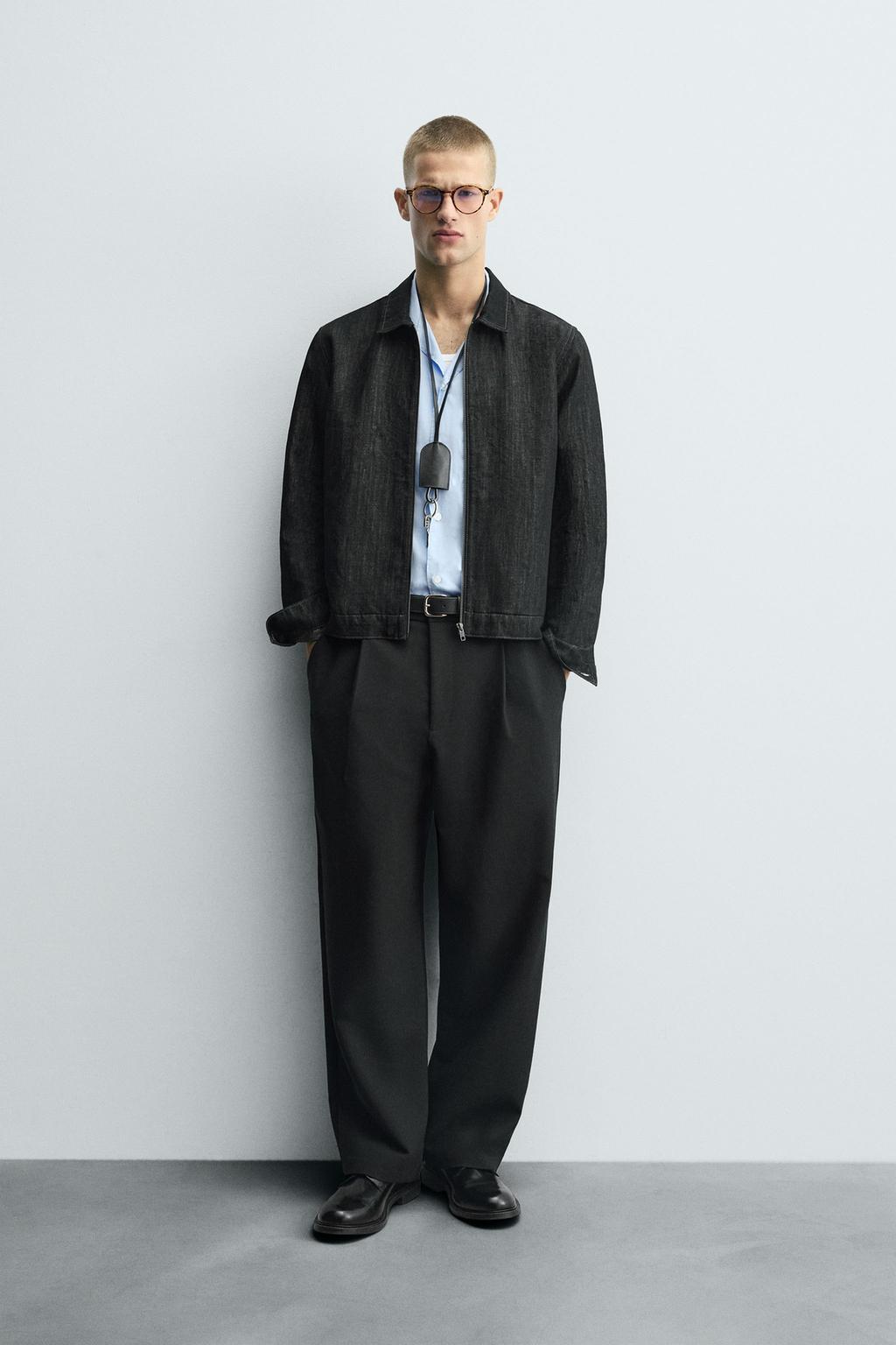 БРЮКИ RELAXED FIT СО СКЛАДКАМИ