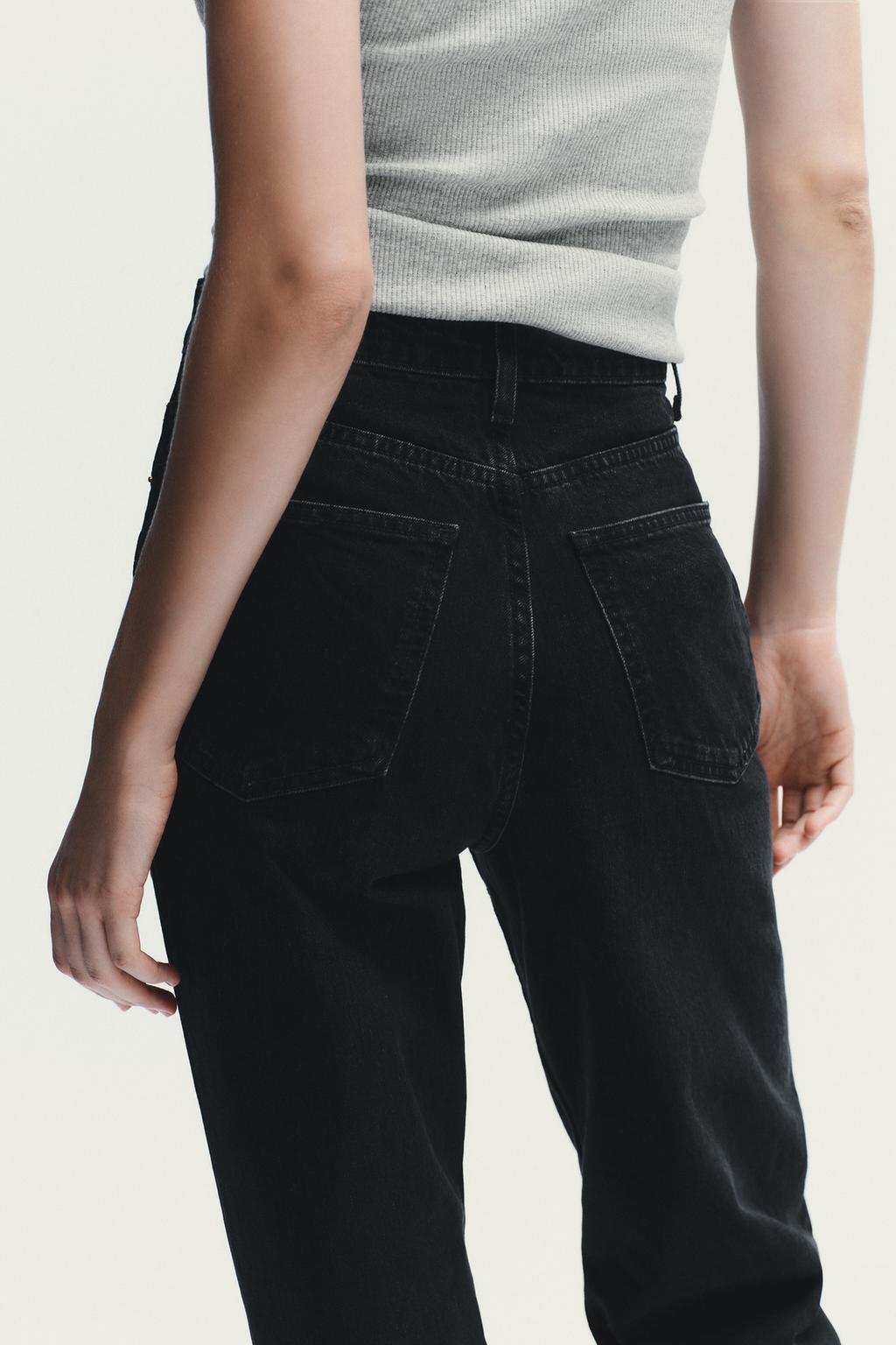 ДЖИНСЫ TRF MOM FIT С ВЫСОКОЙ ПОСАДКОЙ