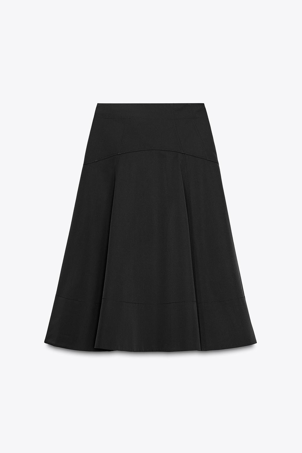 ЮБКА С КУШАКОМ И ОБОРКОЙ — ZW COLLECTION