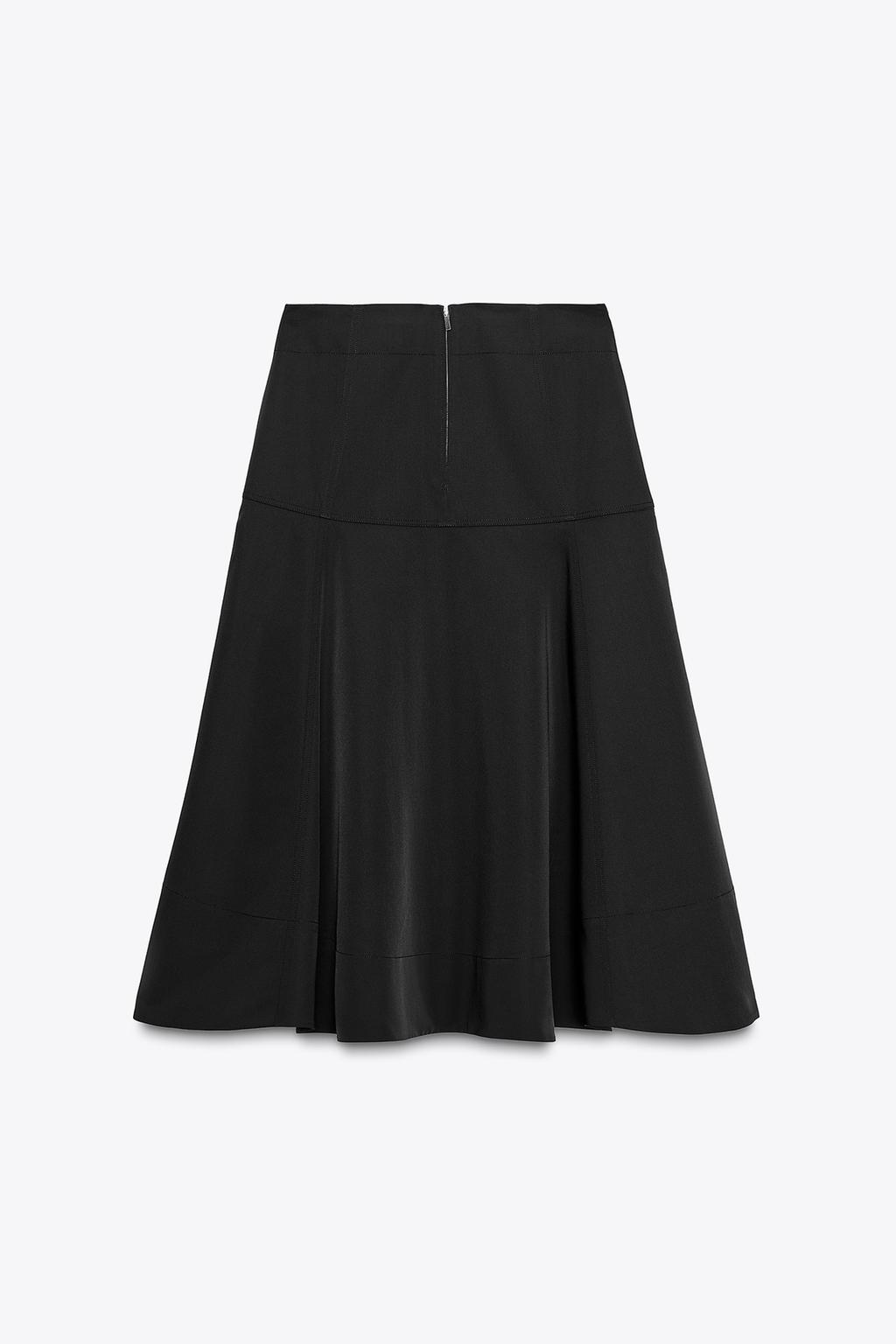 ЮБКА С КУШАКОМ И ОБОРКОЙ — ZW COLLECTION