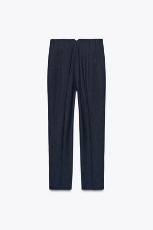 Брюки с высокой посадкой