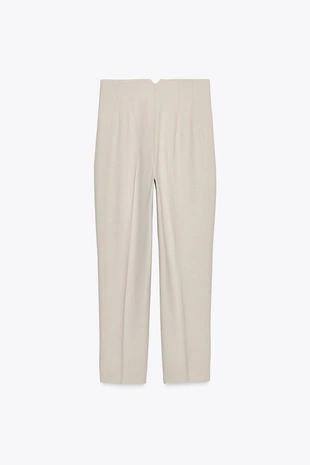 Брюки с высокой посадкой