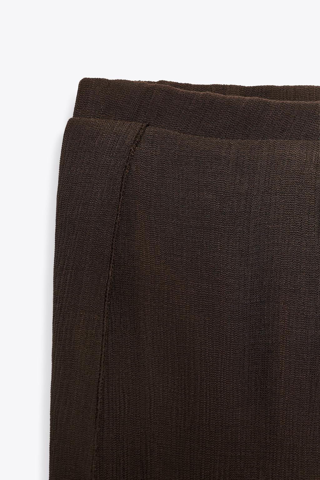 TEXTURED PAREO TROUSERS