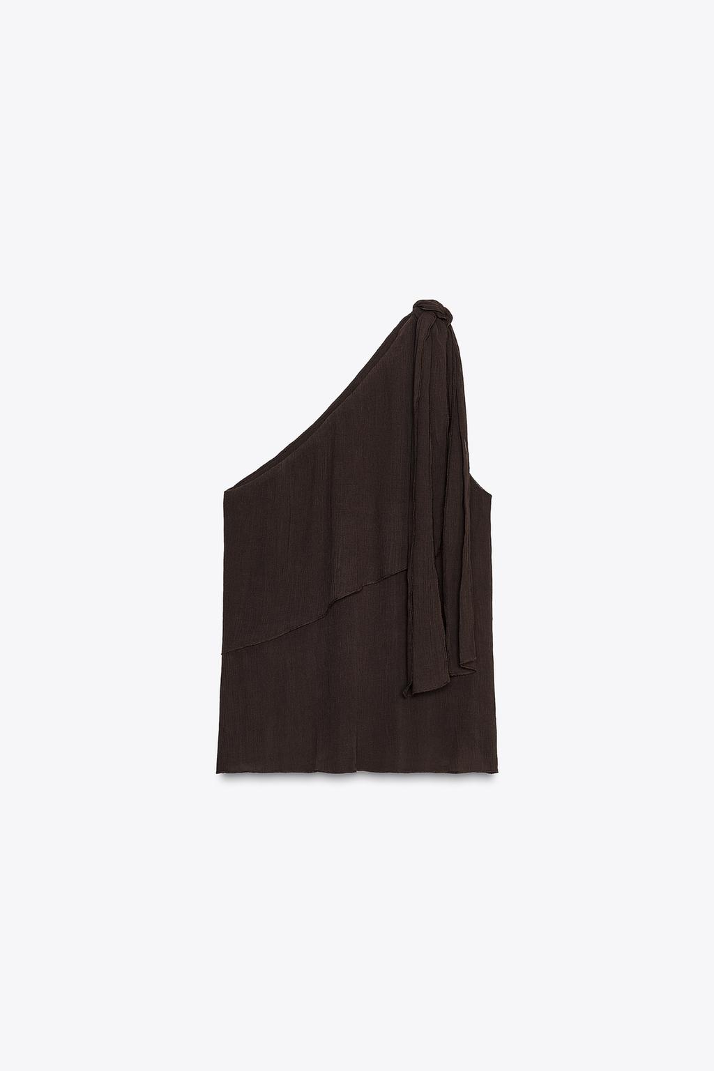 ASYMMETRIC TEXTURED TOP