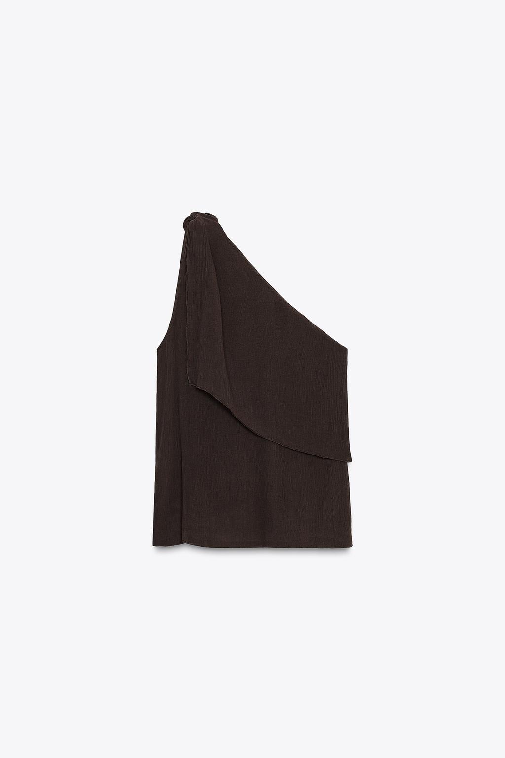 ASYMMETRIC TEXTURED TOP