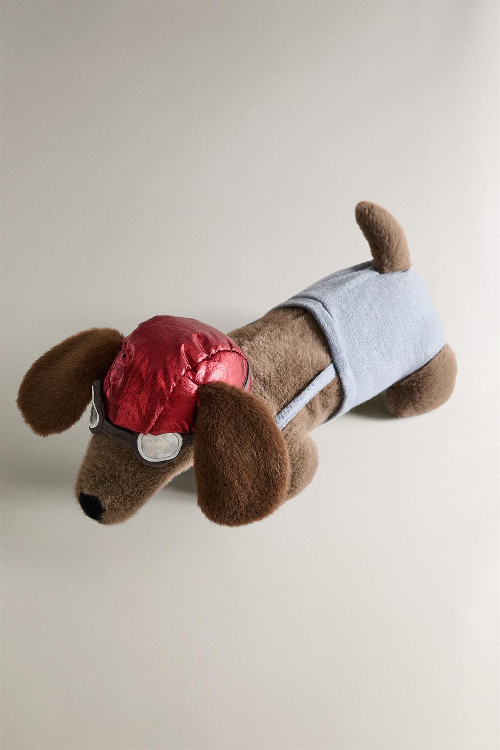 Детская игрушка мягкая творческая мишь aviator dachshund