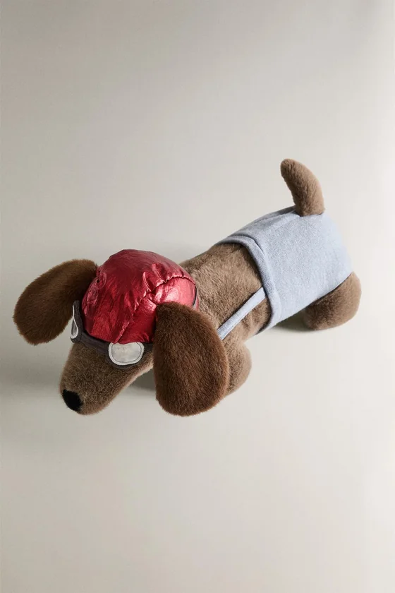 Детская игрушка мягкая творческая мишь aviator dachshund