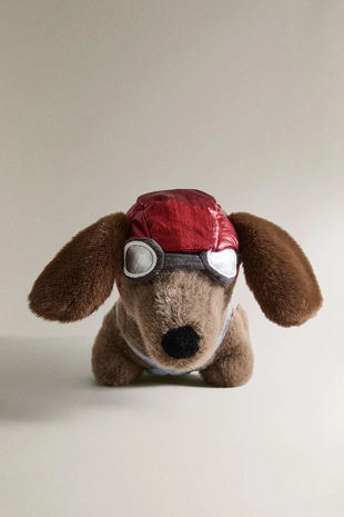 Детская игрушка мягкая творческая мишь AVIATOR DACHSHUND- Заказать в России