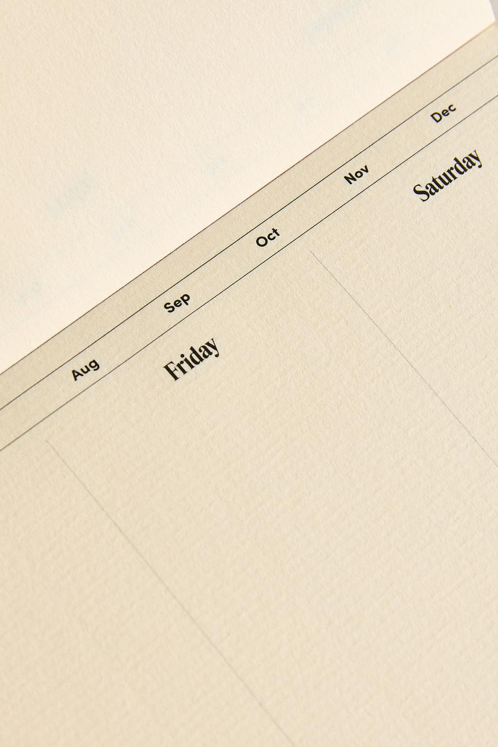 Еженедельник weekly planner zara