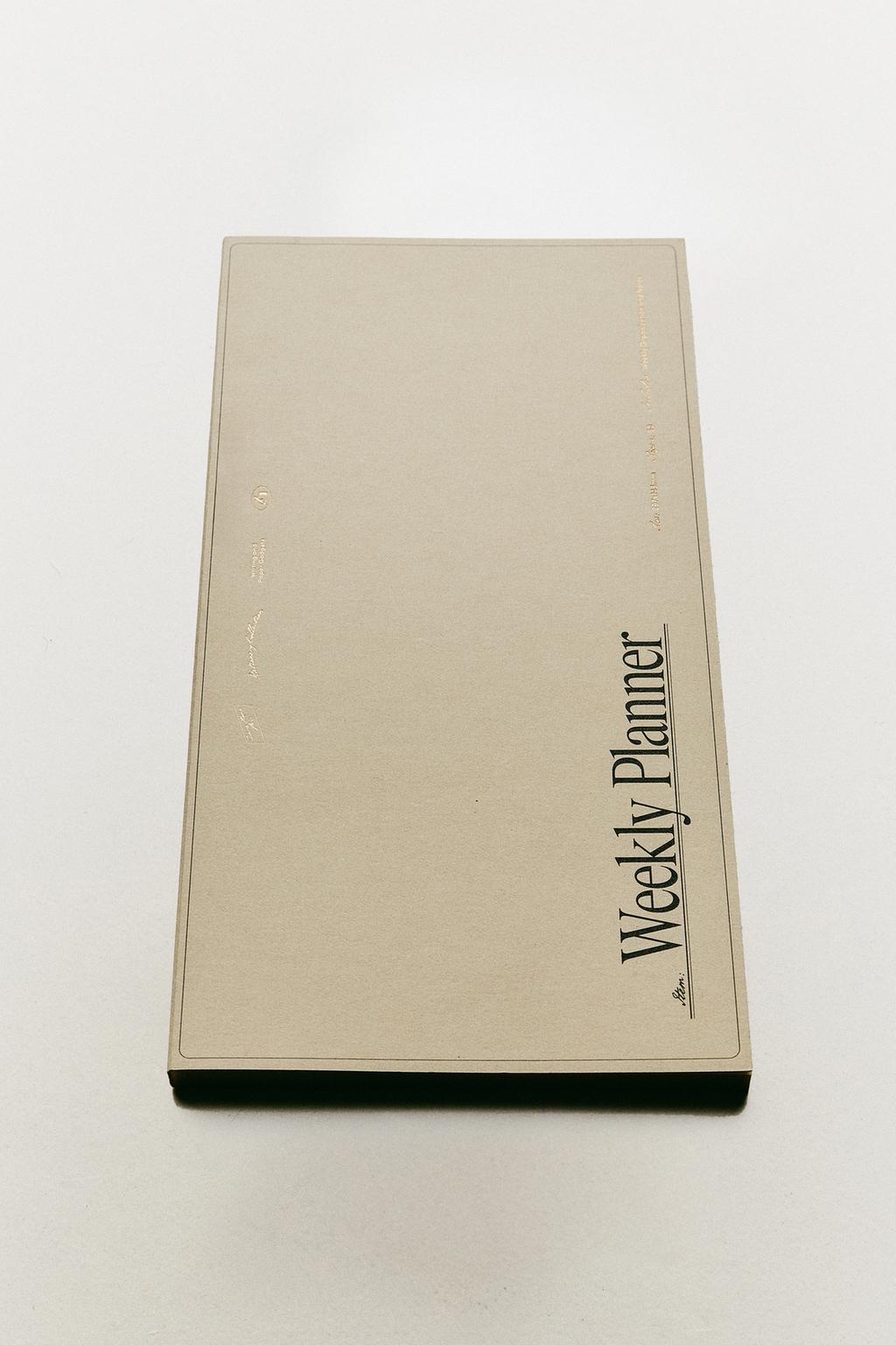 Еженедельник weekly planner zara